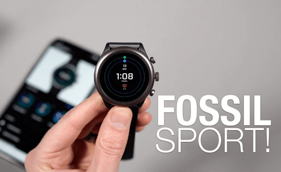 best smartwatch Fossil sport by Opsule