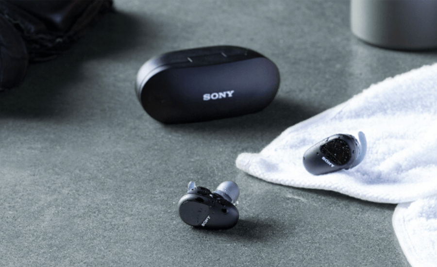 WF-SP800N Sony TWS earbuds by Opsule