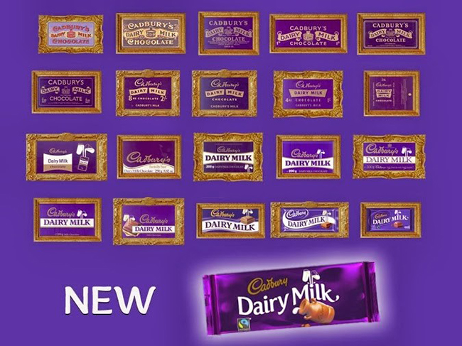 Cadbury changed its logo by Opsule blog