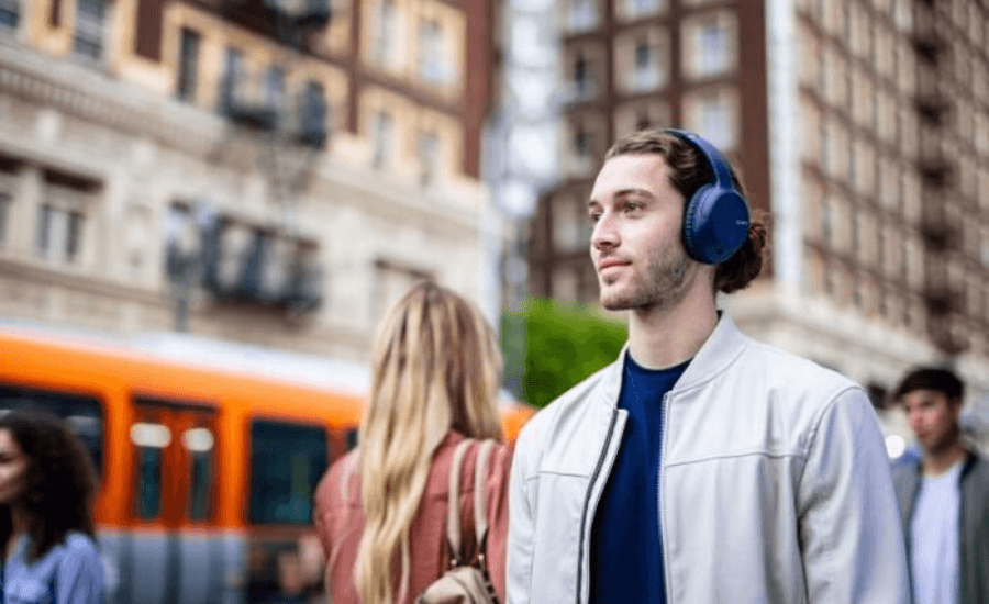 Sony WH-CH710N wireless noise-canceling headphones by Opsule blog