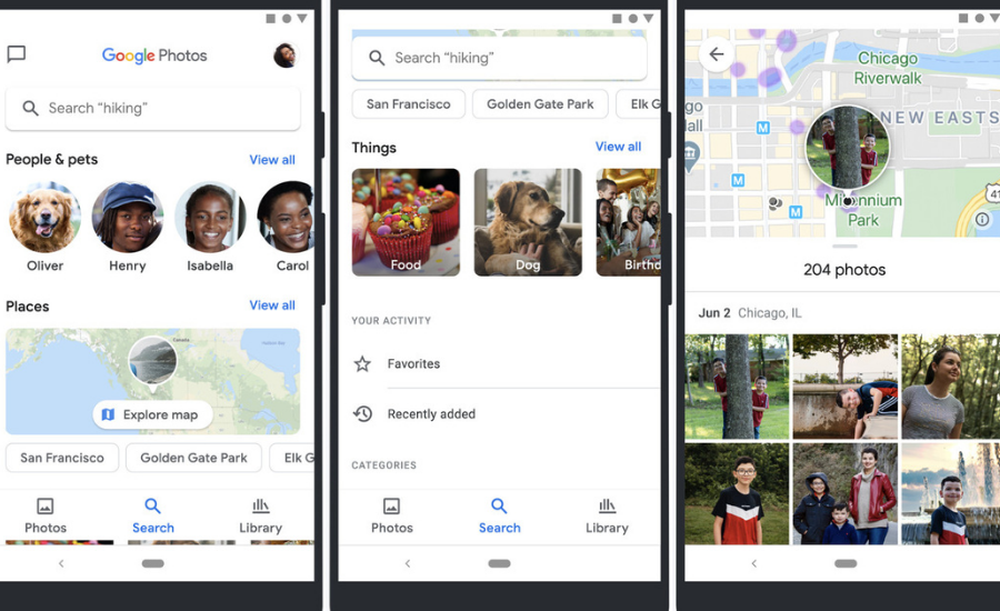 Google Photos' map view gets timeline feature as well - Opsule blog