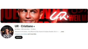 Cristiano Ronaldo's YouTube Channel