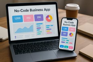 No-code and low-code software platform helping businesses create applications without extensive coding knowledge.