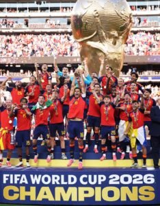 Spain Win 2026 World cup