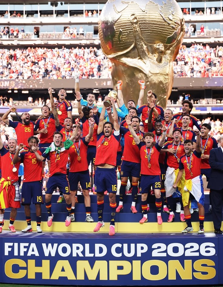 Spain Win 2026 World cup